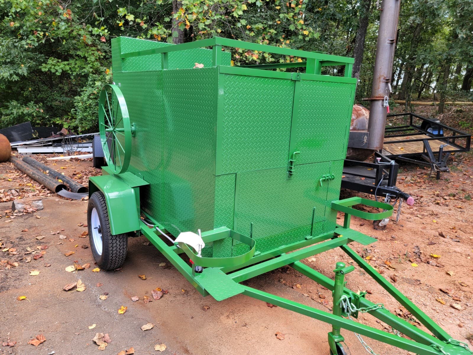 Corn Roaster Mobile Kitchen โ Sink setup ยท hot running water ยท event-ready
