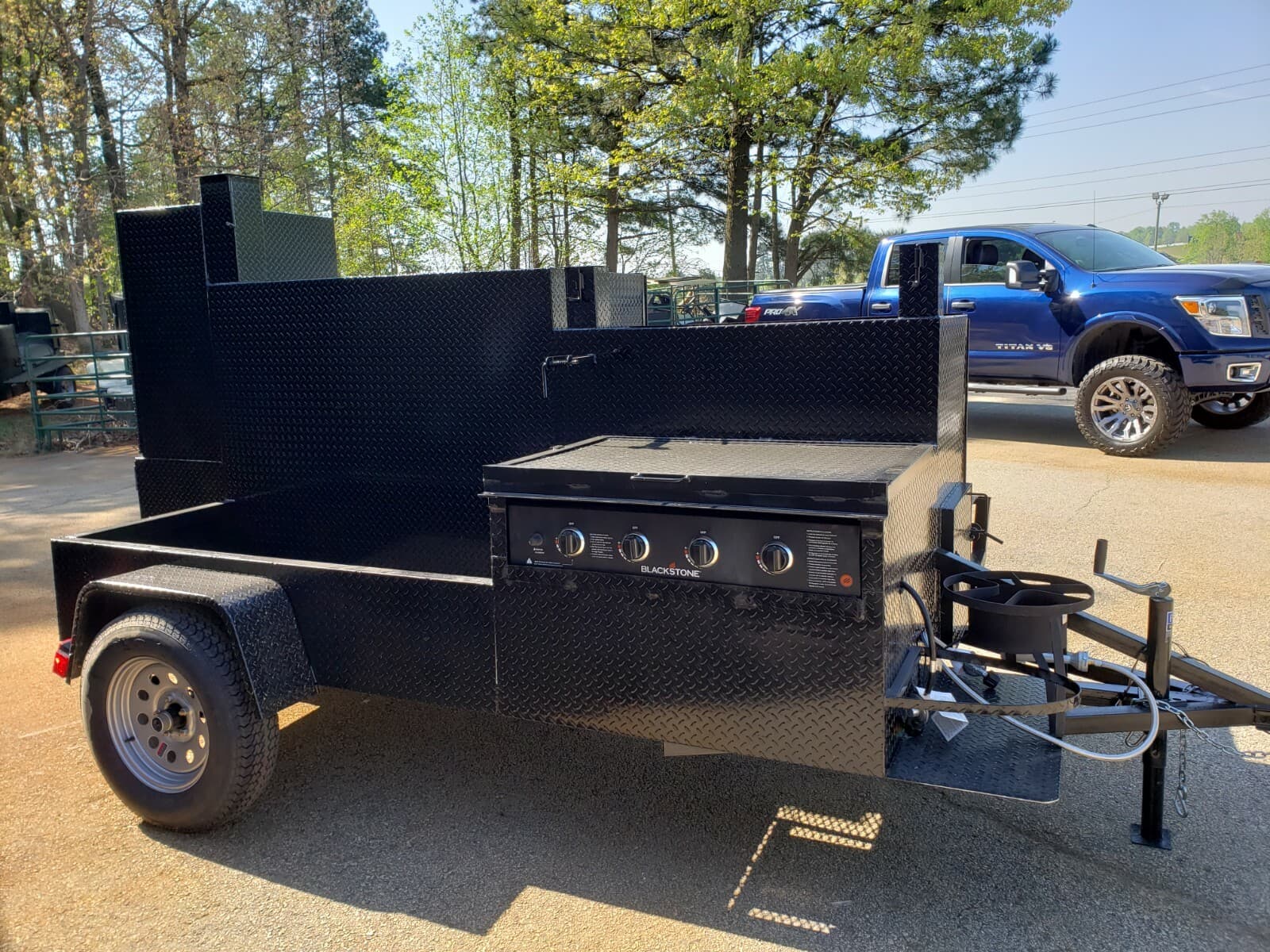 GodZilla — Blackstone Griddle + Smoker Combo