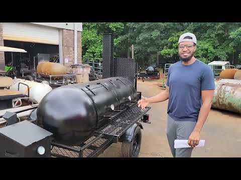 JP Grooming Atlanta Hair Artist Custom Bbq Smoker Trailer for sale rentals Start Catering Business