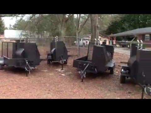Deluxe BBQ Smoker Catering Business Restaurant Grill Food Truck FOR SALE Smoker BBQ Pit Rentals