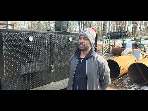 Atlanta Bbq Pitmaster Catering Business Godzilla Custom Bbq Smoker Grill Trailer for sale rentals